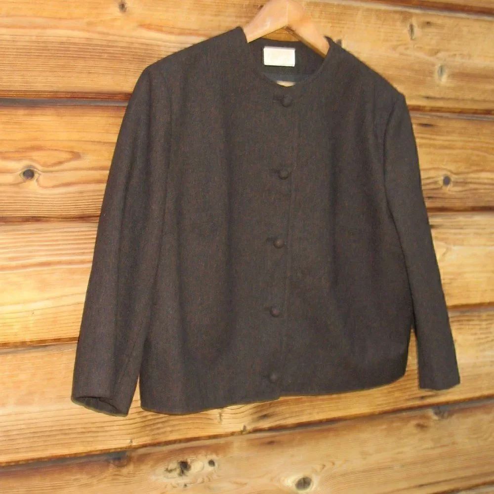 Vintage 50's Pendleton Brown Jacket - Picture 2 of 8